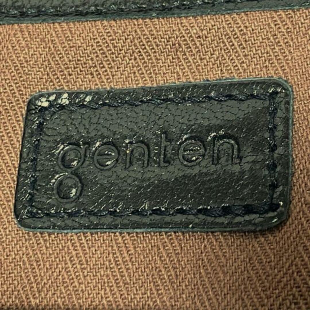 genten(ゲンテン)のゲンテン リュックサック - 黒 レザー レディースのバッグ(リュック/バックパック)の商品写真