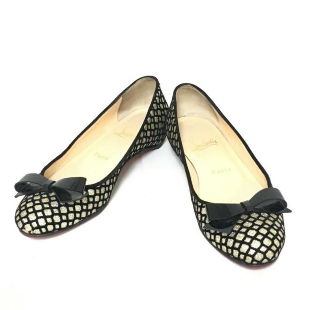 オンラインストア新作 美品 Christian Louboutin ルブタン フラット