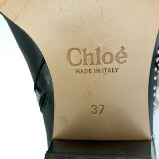 Chloe - クロエ ショートブーツ 37 レディース - 黒の通販 by ブラン 
