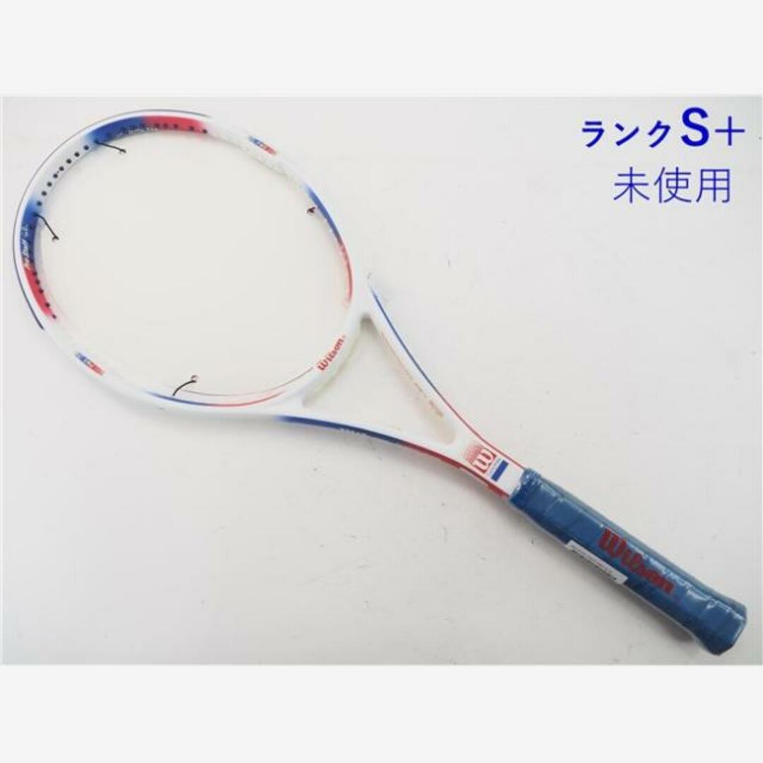 105【美品】プリンス『プレミア 105 ESP』テニスラケット／G3／ブルー／希少