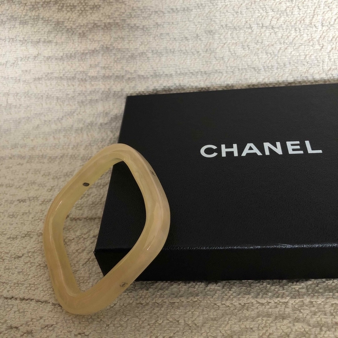 未使用 正規品 プレート有り CHANEL  シャネル バングル オーロラピンク