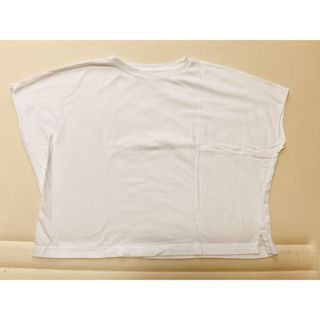 ムジルシリョウヒン(MUJI (無印良品))の無印良品　白Tシャツ　M〜L(Tシャツ(半袖/袖なし))