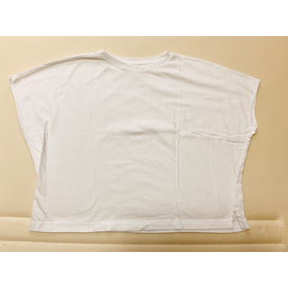 ムジルシリョウヒン(MUJI (無印良品))の無印良品　白Tシャツ　M〜L(Tシャツ(半袖/袖なし))
