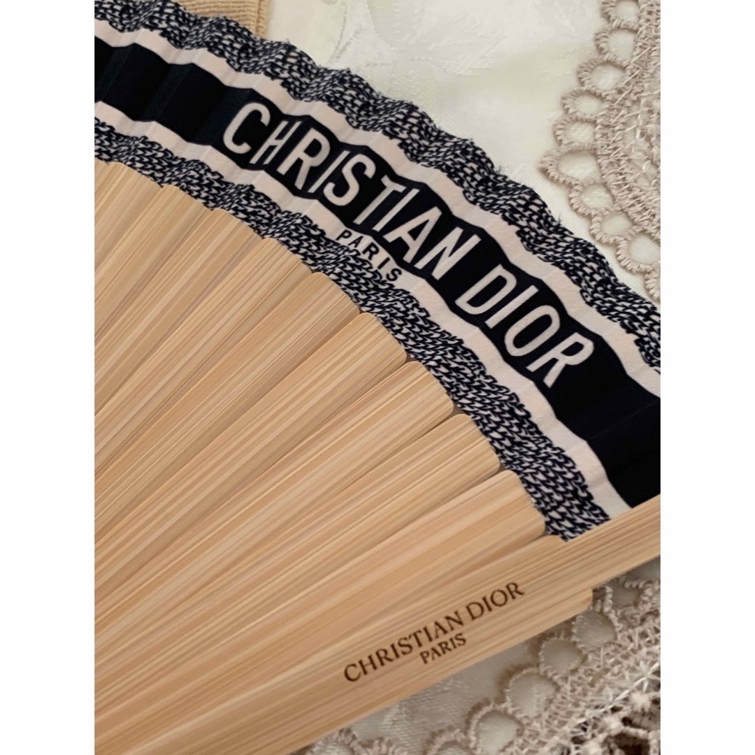 Christian Dior(クリスチャンディオール)のディオール　ディオリビエラ　ノベルティ　扇子　新品未開封 エンタメ/ホビーのコレクション(ノベルティグッズ)の商品写真