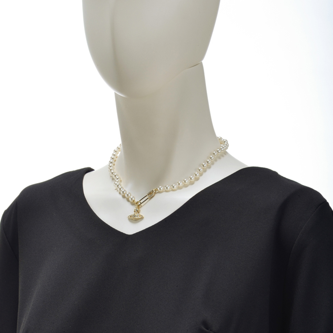 ヴィヴィアン ウエストウッド VIVIENNE WESTWOOD LUCRECE パール ネックレス チョーカー ゴールド 63010072 0050 R233 ヴィヴィアン ウエストウッド VIVIENNE WESTWOOD LUCRECE パール ネックレス チョーカー ゴールド 63010072 0050 R233