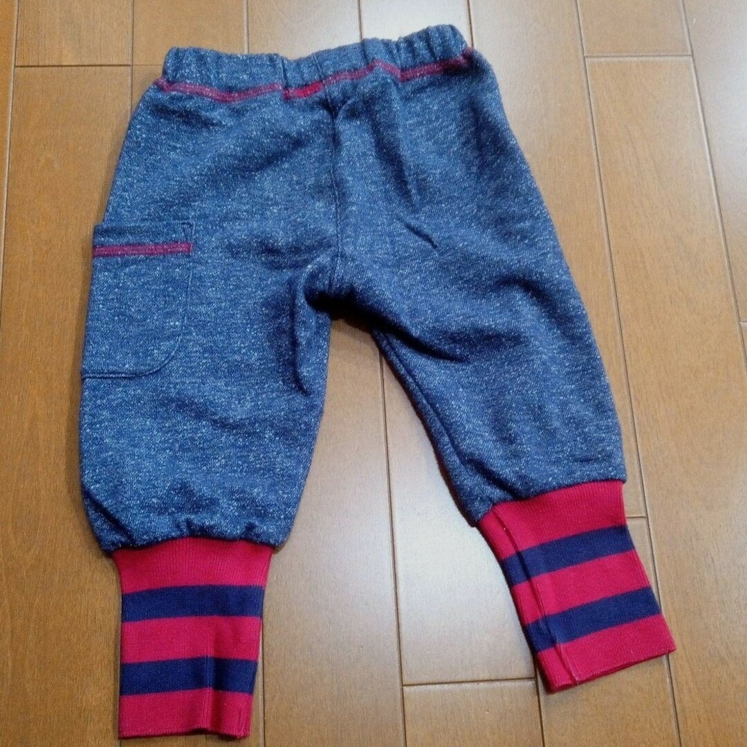 ベビー　キッズ　ファー　冬物上下セット100 90 　tout petit キッズ/ベビー/マタニティのキッズ服男の子用(90cm~)(ジャケット/上着)の商品写真