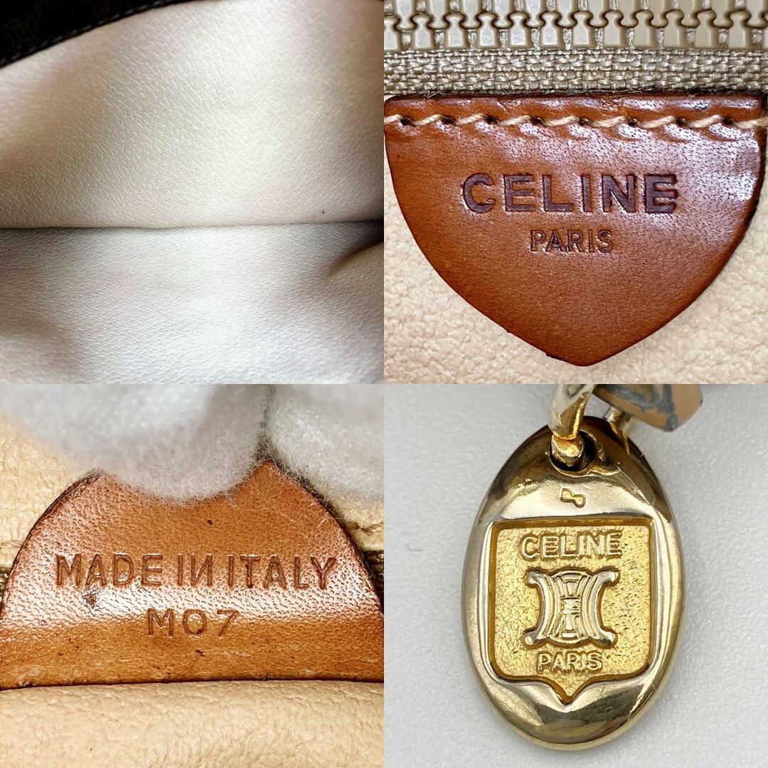 celine(セリーヌ)のセール CELINE セリーヌ クラッチバッグ セカンドバッグ ポーチ バッグ マカダム柄 フロントマジック式ポケット ブラウン PVC レディース 【中古】 レディースのバッグ(その他)の商品写真