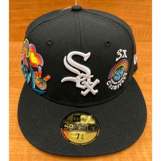 ニューエラー(NEW ERA)の【新品レア】White Sox / 7 3/8 (58.7cm)(キャップ)