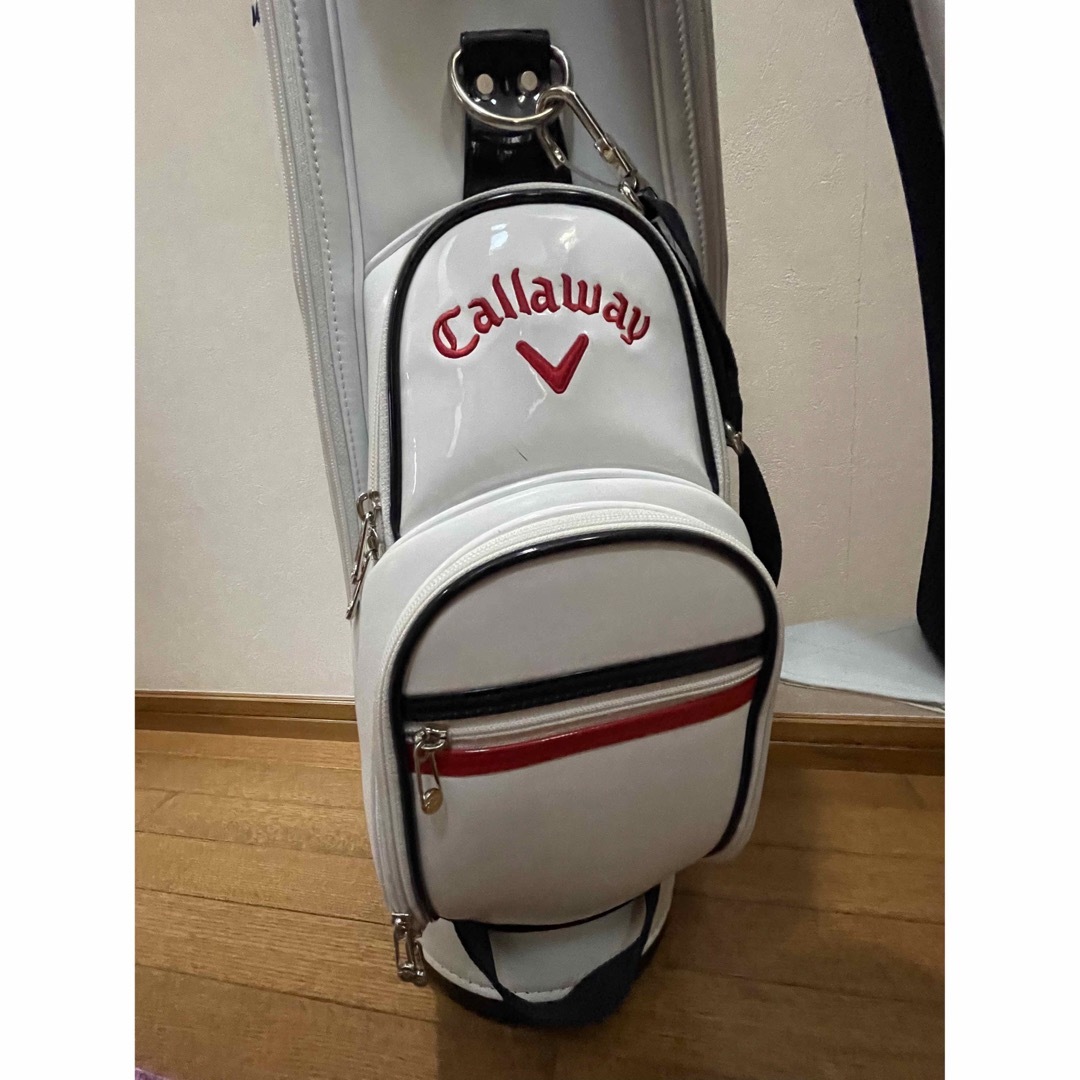 Callaway(キャロウェイ)の美品　キャロウェイ　ゴルフバッグ　おまけ付き スポーツ/アウトドアのゴルフ(バッグ)の商品写真