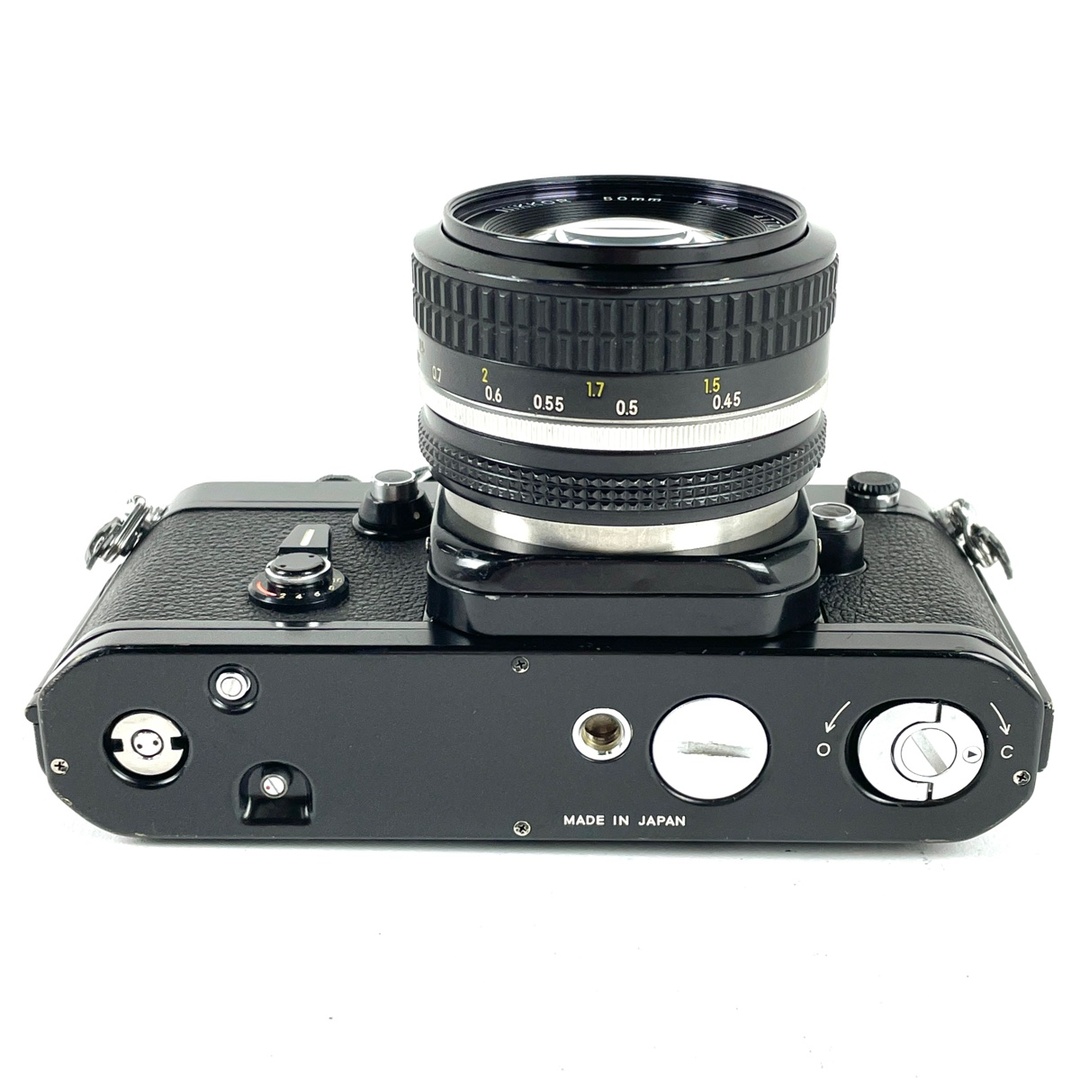 ニコン F2 フォトミック AS ブラック + Ai NIKKOR 50mm F1.4 ニコン F2 フォトミック AS ブラック + Ai NIKKOR 50mm F1.4