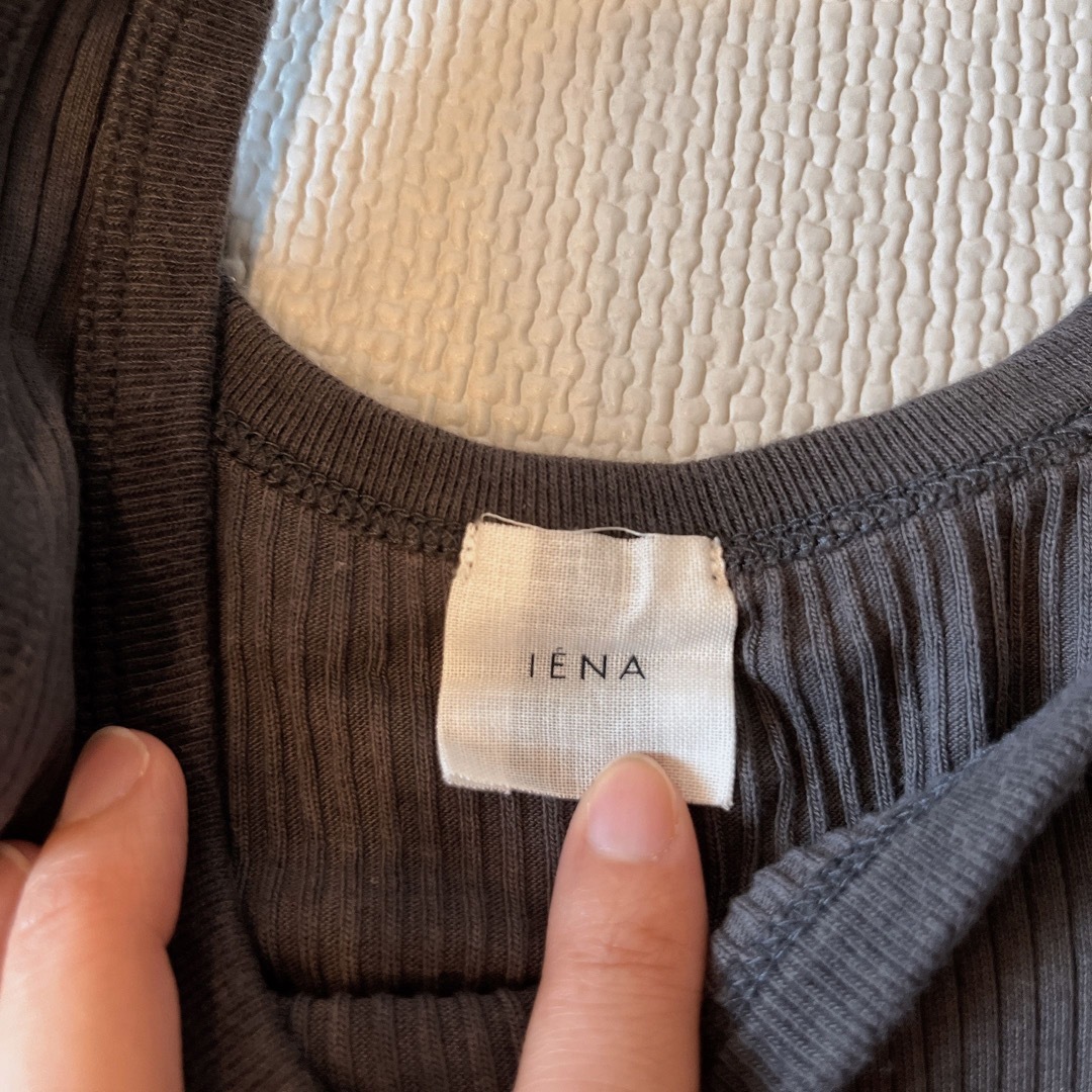 IENA(イエナ)のイエナ＊針抜きリブタンクトップ レディースのトップス(タンクトップ)の商品写真