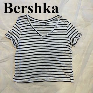 ベルシュカ(Bershka)のBershka ボーダー Tシャツ(Tシャツ(半袖/袖なし))