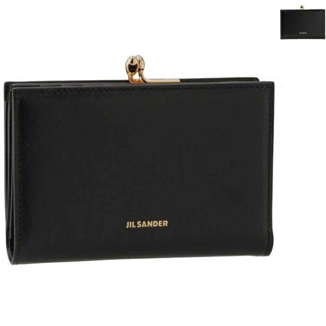 Jil Sander(ジルサンダー)のジル サンダー JIL SANDER 財布 二つ折り がま口 ゴジパース スモール J07UI0015 P4840  レディースのファッション小物(財布)の商品写真