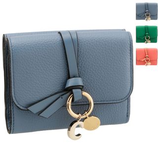 クロエ(Chloe)のクロエ CHLOE 財布 三つ折り アルファベット ALPHABET スモール トリフォールドウォレット CHC21WP945 F57 (財布)