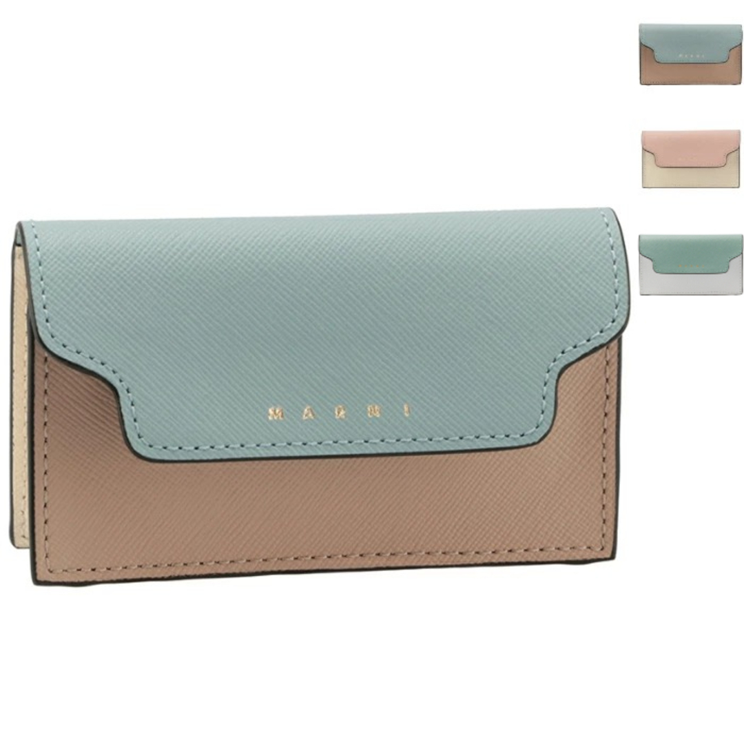 Marni - マルニ MARNI カードケース サフィアーノレザー PFMOT05U21