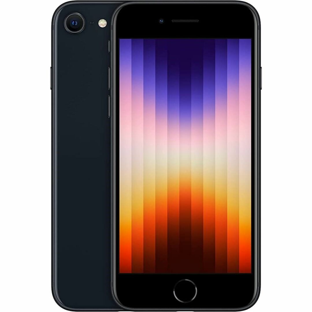 Apple - iPhone SE 第3世代 64GB 黒 100%