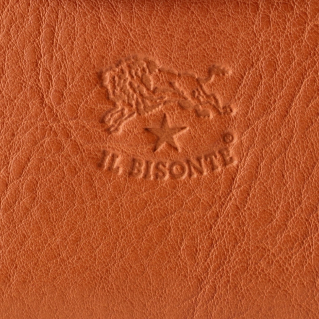 IL BISONTE(イルビゾンテ)のイルビゾンテ IL BISONTE 財布 二つ折り L字ファスナー ミニ財布 レディース メンズ ユニセックス SMW175 PV0005 CA106B レディースのファッション小物(財布)の商品写真