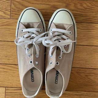 オールスター(ALL STAR（CONVERSE）)のコンバース　オールスター　CONVERSE  ベージュ　24.5センチ(スニーカー)