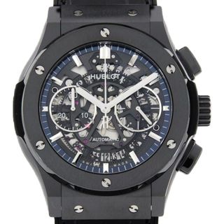 ウブロ(HUBLOT)の【新品】ウブロ クラシックフュージョンアエロフュージョンクロノグラフブラックマジック 525.CM.0170.LR セラミック 自動巻(腕時計(アナログ))