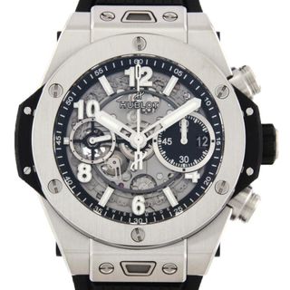 ウブロ(HUBLOT)の【新品】ウブロ ビッグバンウニコチタニウム 441.NX.1171.RX TI 自動巻(腕時計(アナログ))