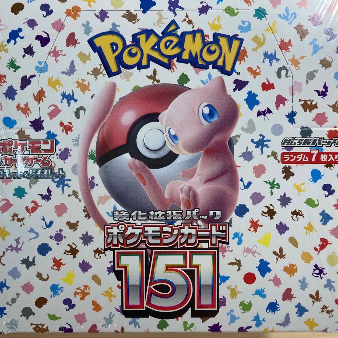 ポケモンカード 151 強化 拡張パック 1BOX 新品 未開封 シュリンク付き