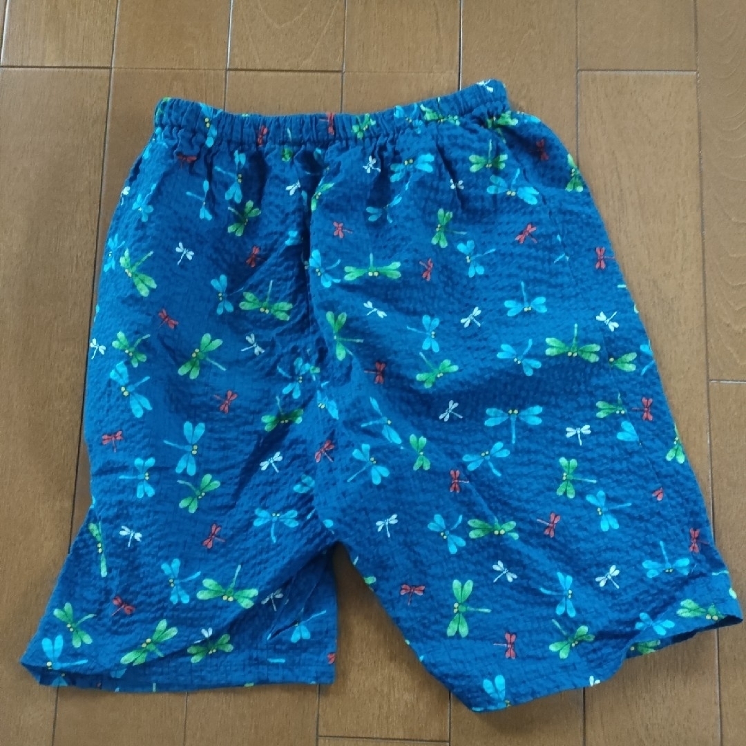 甚平　キッズ　ベビー　110 キッズ/ベビー/マタニティのキッズ服男の子用(90cm~)(甚平/浴衣)の商品写真