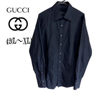 グッチ(Gucci)の希少★GUCCI グッチ イタリア製 オーバーサイズ デザインナーズ長袖シャツ(シャツ)