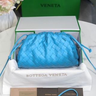 ボッテガ(Bottega Veneta) ショルダーバッグ(レディース)(ブルー