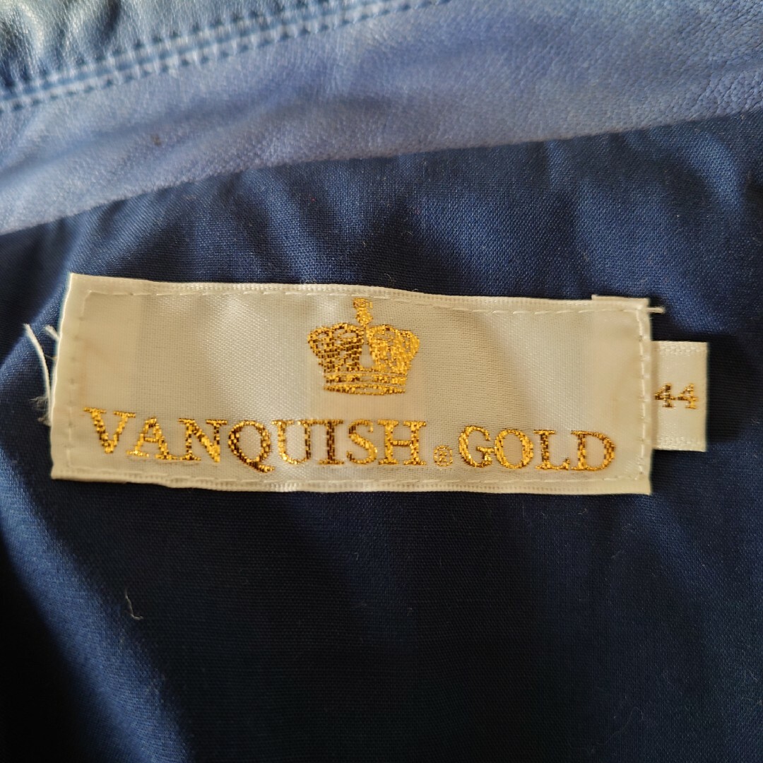 VANQUISH(ヴァンキッシュ)のVANQUISH　ラムレザージャケット メンズのジャケット/アウター(レザージャケット)の商品写真