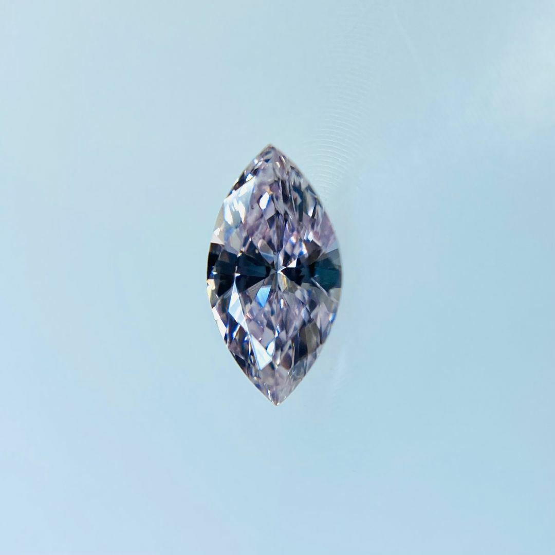 FANCY LIGHT PURPLISH PINK 0.112ct MQ レディースのアクセサリー(その他)の商品写真