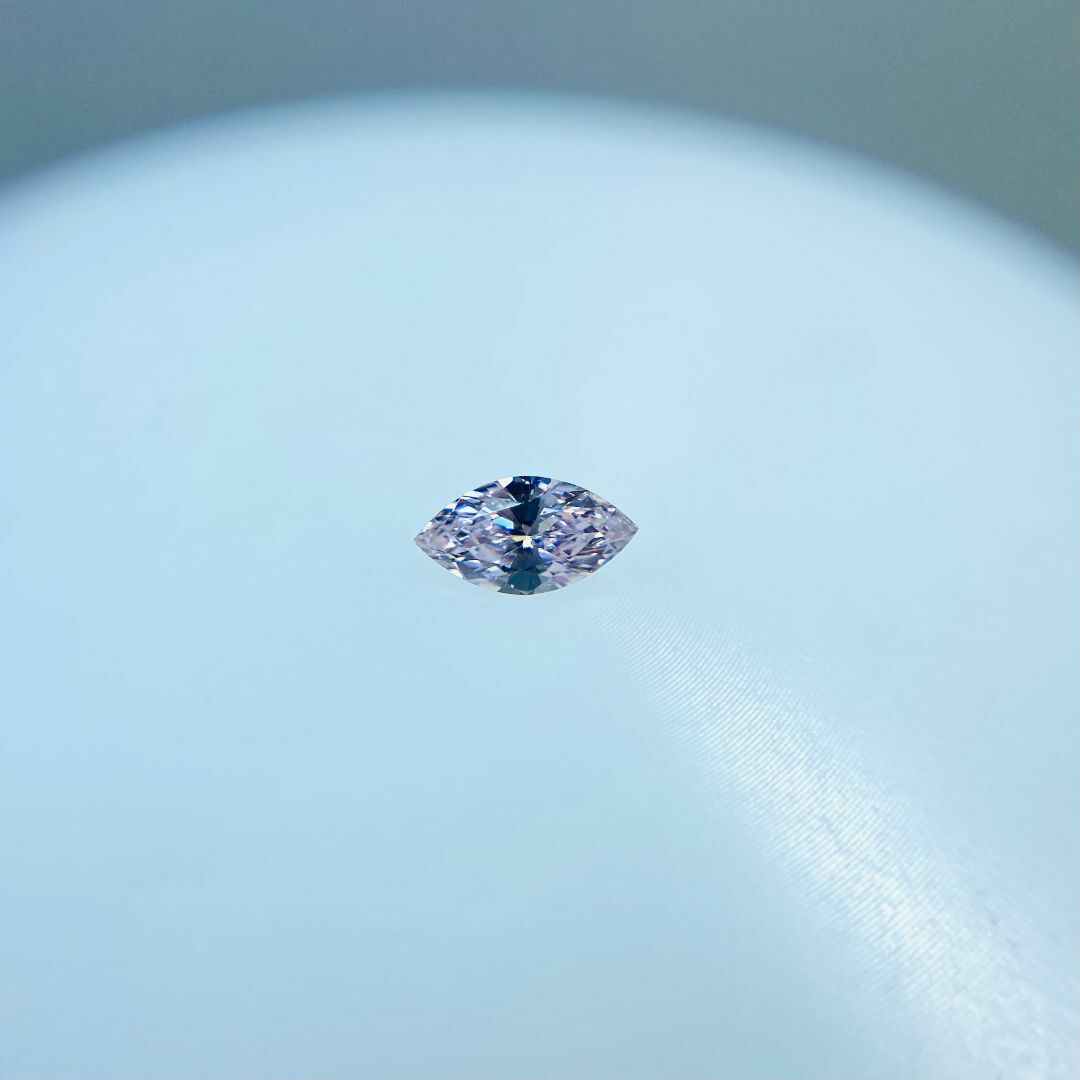 FANCY LIGHT PURPLISH PINK 0.112ct MQ レディースのアクセサリー(その他)の商品写真