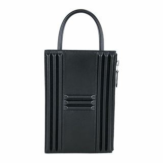 エルメス(Hermes)の　エルメス HERMES カデナ クラッチバッグ U刻 ブラック シルバー金具 タデラクト レディース クラッチバッグ(クラッチバッグ)