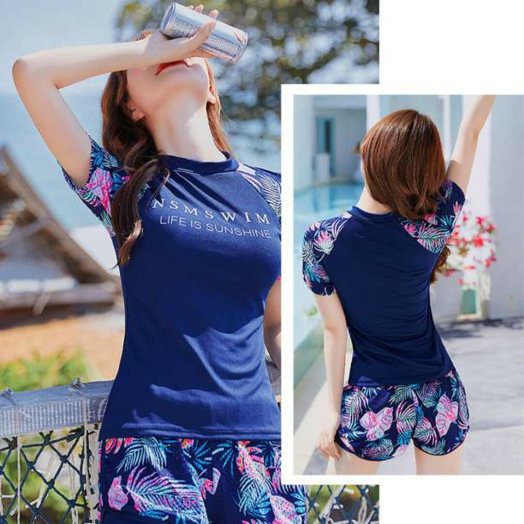 86%以上節約 水着 XL レディース ラッシュガード 紺 上下 体型カバー 韓国 長袖 57k 水着 XL レディース ラッシュガード 紺 上下 体型カバー 韓国 長袖 57k