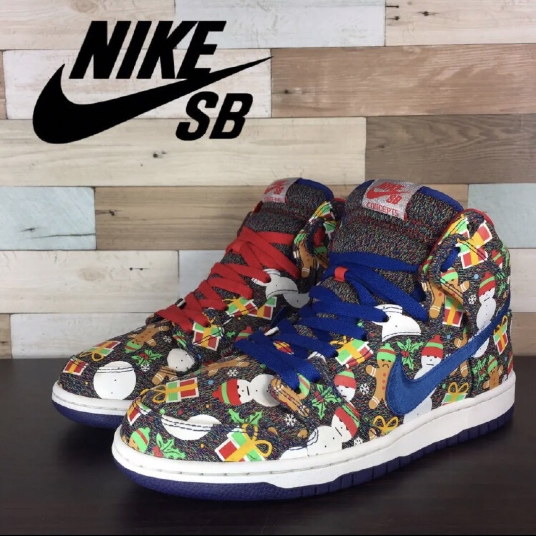 NIKE - CONCEPTS × NIKE SB DUNK HIGH 26.5cmの通販 by USED☆SNKRS ...