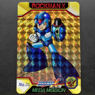 ロックマン(LOCMAN)のロックマンXメガミッション　カードダスNo06(カード)
