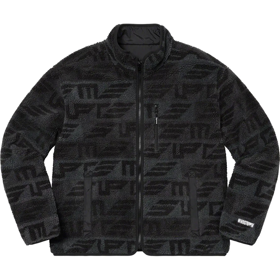 ブラックサイズ【新品】★タグ付★完売★Supreme Geo Fleece Jacket