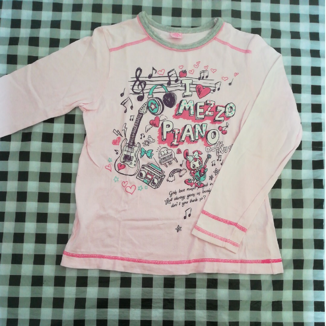 mezzo piano(メゾピアノ)のメゾピアノ　S　カットソー　140 キッズ/ベビー/マタニティのキッズ服女の子用(90cm~)(Tシャツ/カットソー)の商品写真