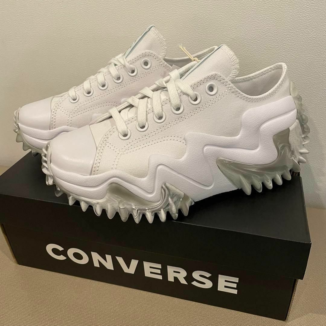 コンバース ランスターモーション 白 アクアミスト23.0cm CONVERSE-