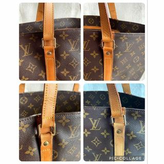 LOUIS VUITTON - 美品 ルイヴィトン サックショッピング トートバッグ