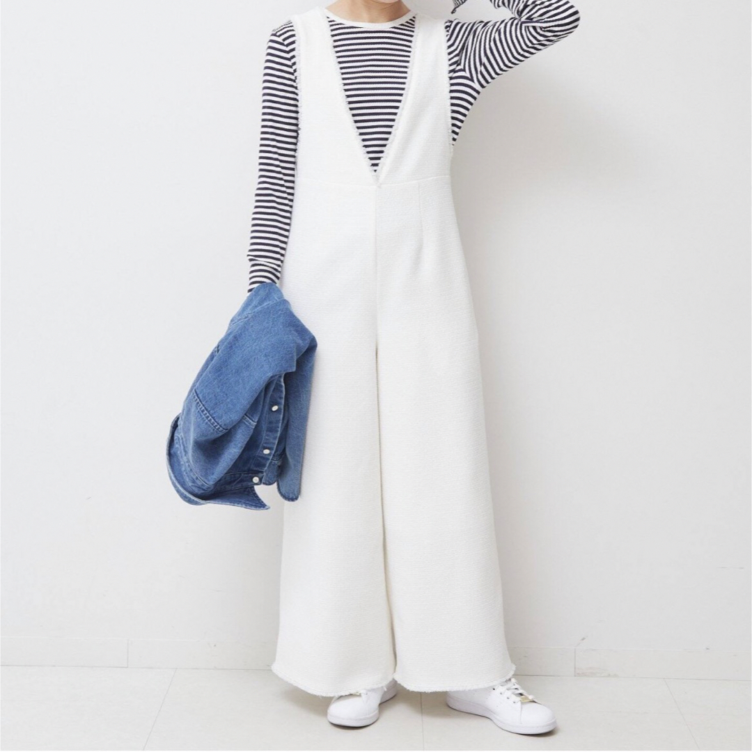 Spick & Span(スピックアンドスパン)の♡aya様専用♡【美品】Spick & Span☆ツイードオールインワン レディースのパンツ(サロペット/オーバーオール)の商品写真