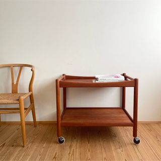 アクタス(ACTUS)のHans J. Wegner AT45 Andreas Tuck Trolley(コーヒーテーブル/サイドテーブル)