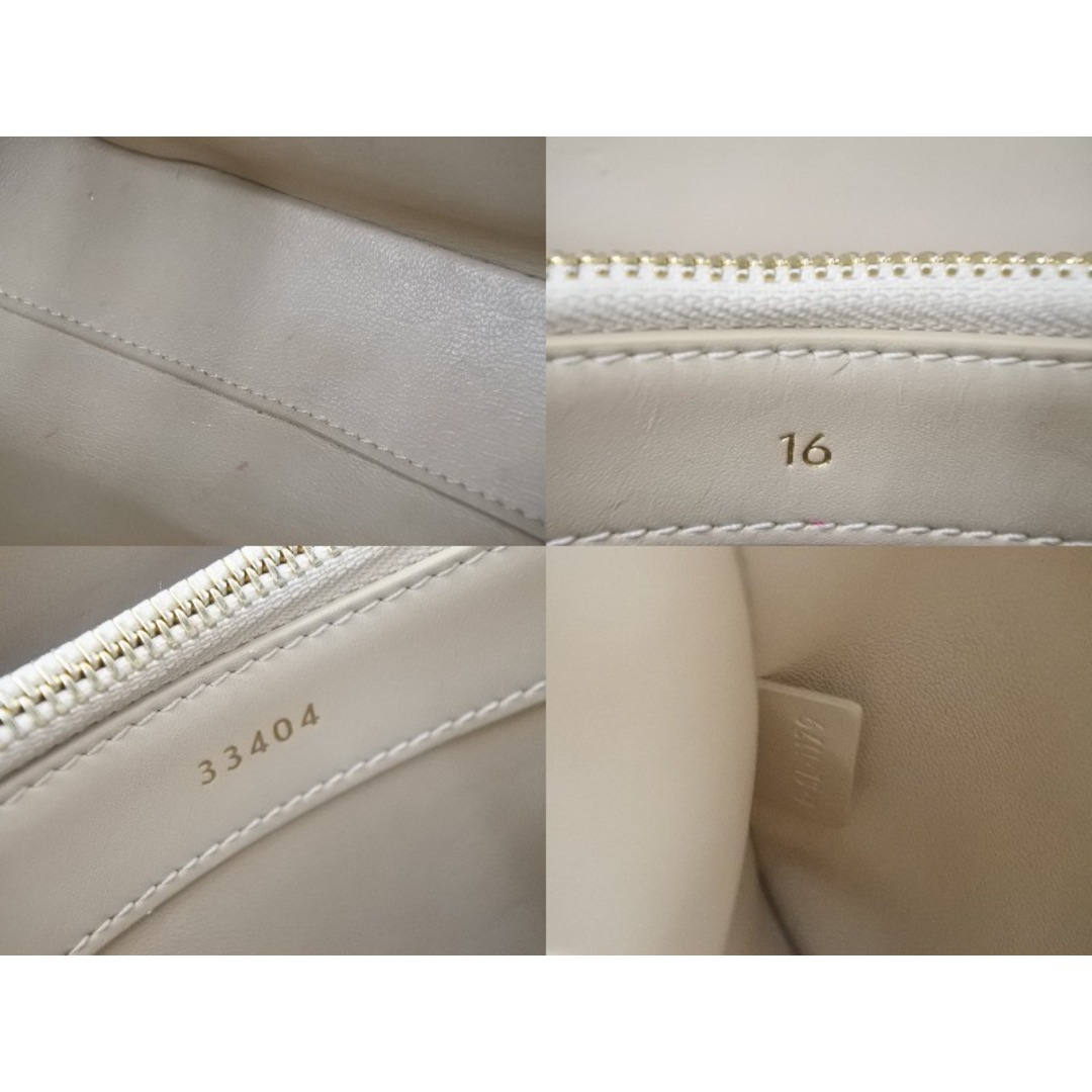 celine(セリーヌ)のCELINE セリーヌ ハンドバッグ ショルダーバッグ 16 セーズ ミニ 2way 197893BEY ベージュ 美品 中古 51144 レディースのバッグ(ハンドバッグ)の商品写真