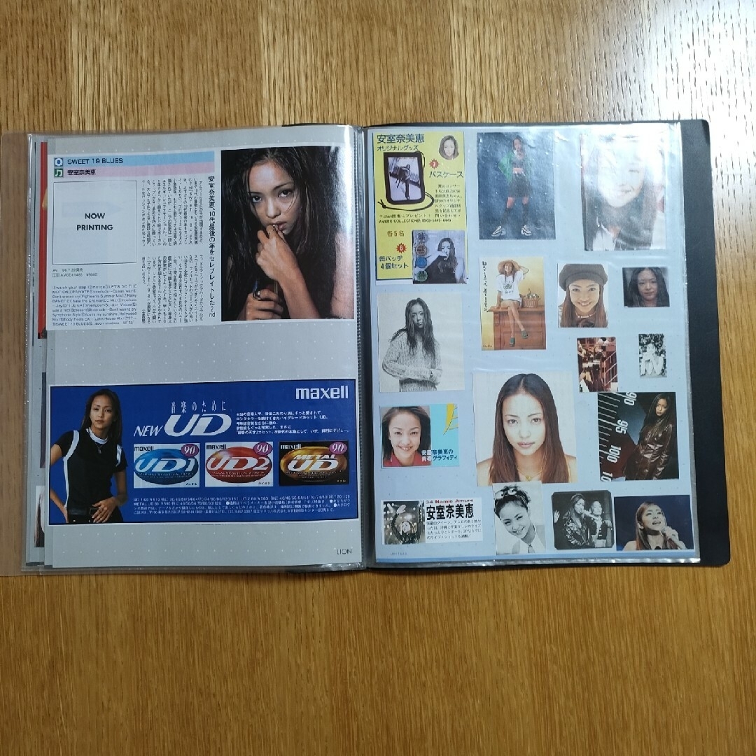 138　安室奈美恵　GET DREAM スクラップブック18ページ
