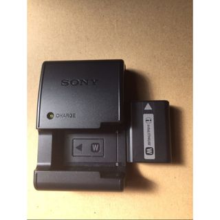 ソニー(SONY)の美品SONY純正充電器バッテリーセットBC-VW1+NP-FW50(バッテリー/充電器)