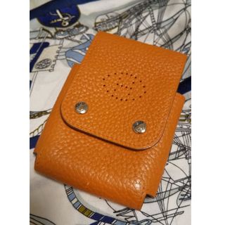 エルメス(Hermes)のHERMES エルメス エテュイ カルト PM  タバコケース ポーチ ☆(その他)