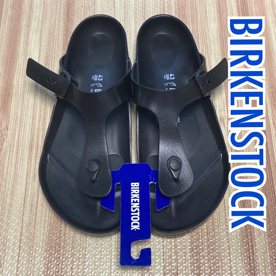 BIRKENSTOCK Gizeh EVA 28cm　未使用　ブラック