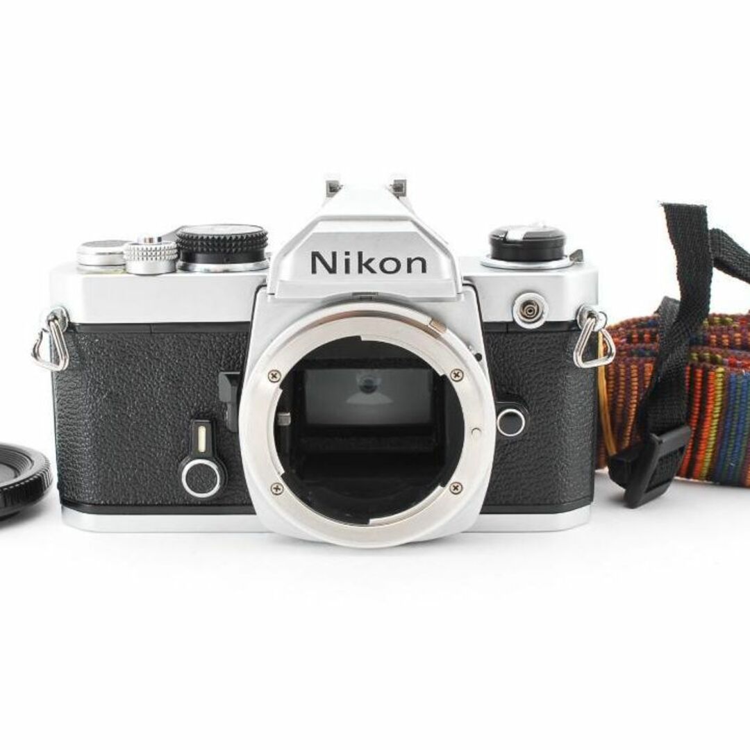 美品 NIKON FM シルバー フィルムカメラ モルト新品交換済 Y782 | フリマアプリ ラクマ