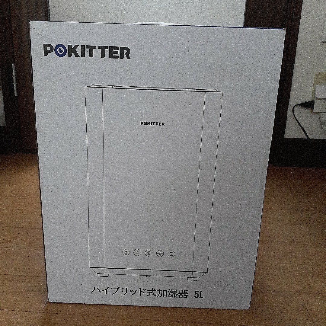 POKITTER　ハイブリッド式加湿器