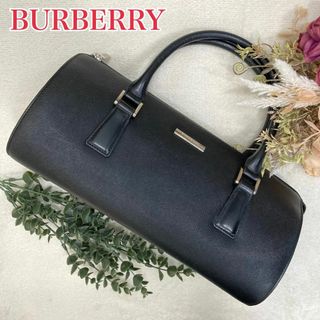 BURBERRY - 極美品 バーバリー ハンドバッグ ノバチェック 筒型