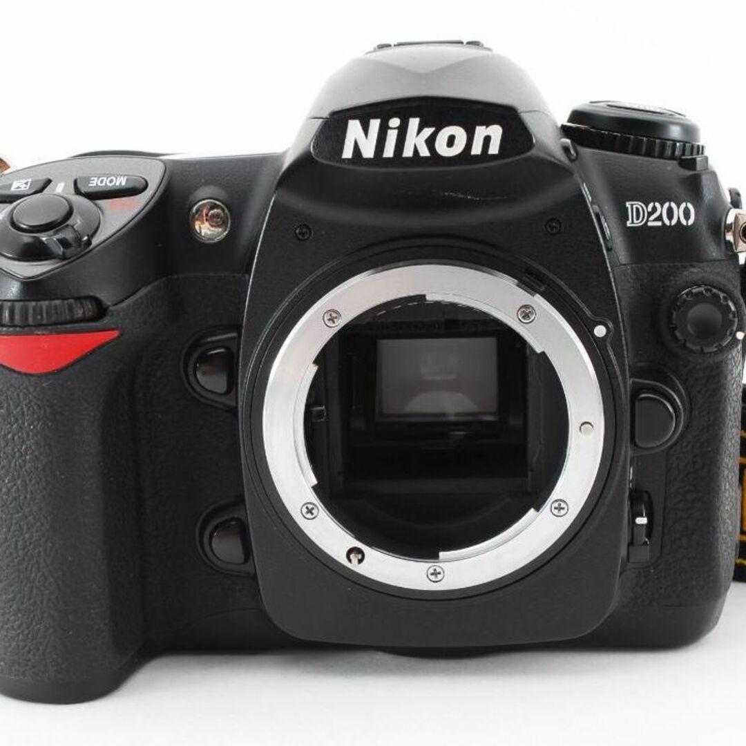超美品 NIKON ニコン D200 説明書付 デジタル ボディ C195-